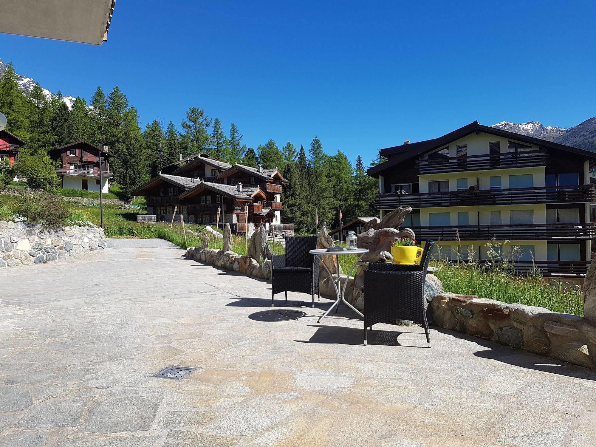 Hotel Alpenperle Saas Fee Dış mekan fotoğraf